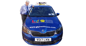 Glyn Williams Dip.di driving school car